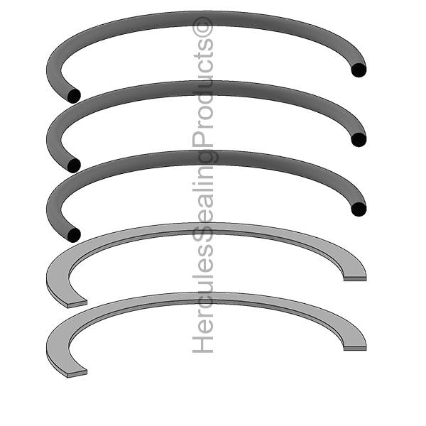 Clark Lift Trucks - After Market Parts Hydraulic Cylinder Repair Kit- O-RING KIT 917282 - main